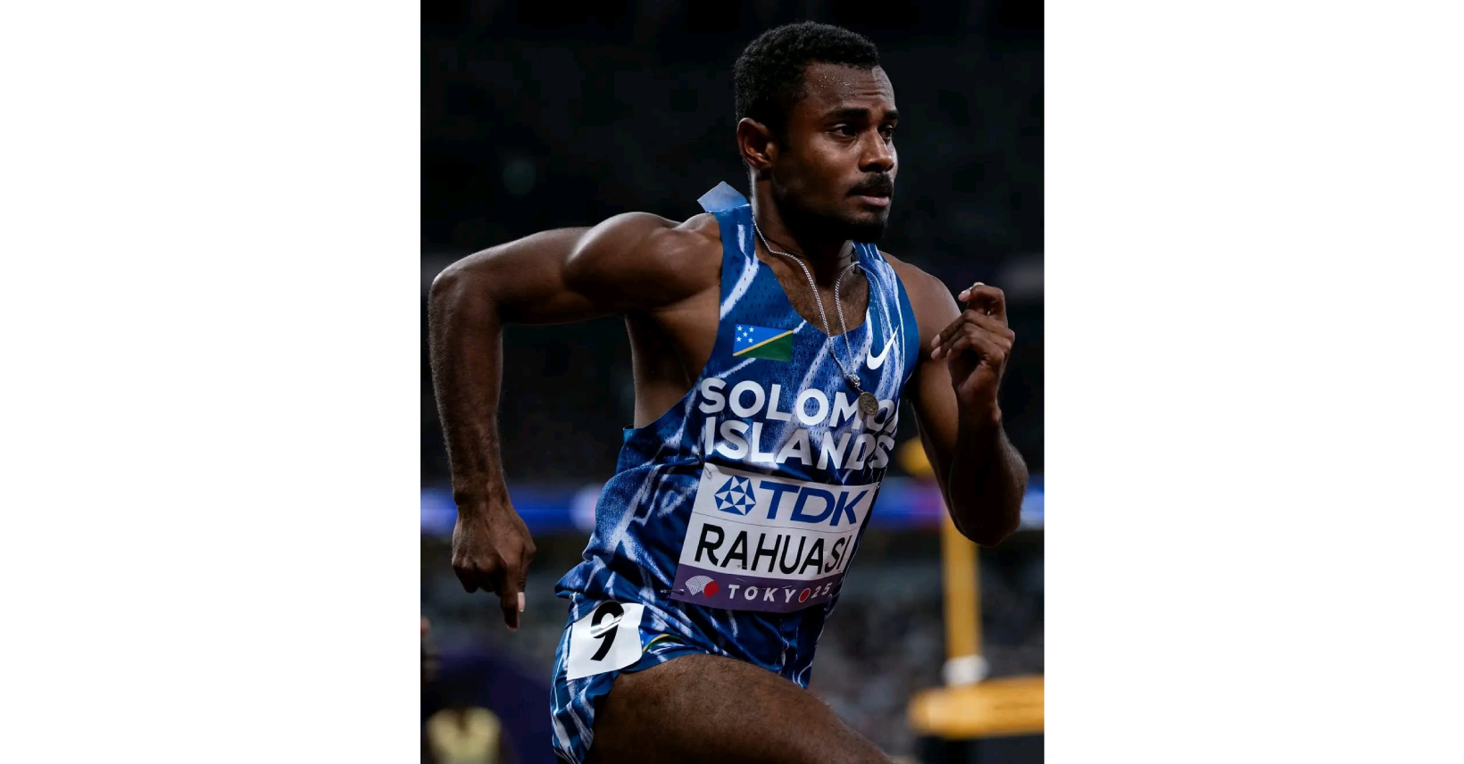 Rahuasi makes strong debut at World athletics, falls short of PB