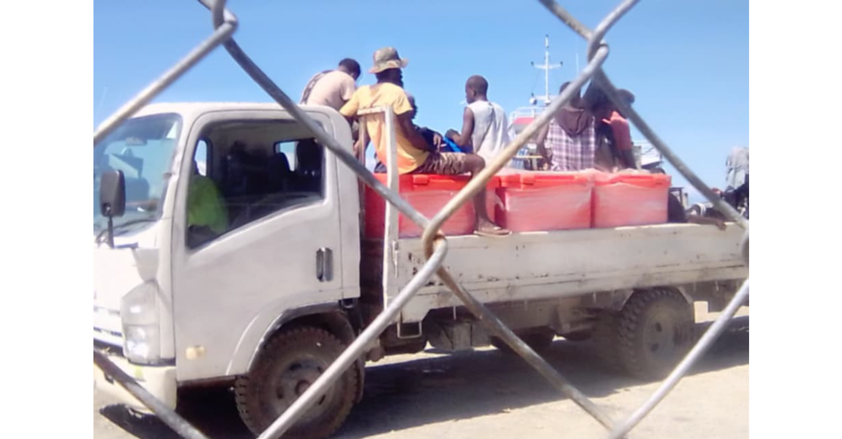  CDF supported materials arrive in Munda