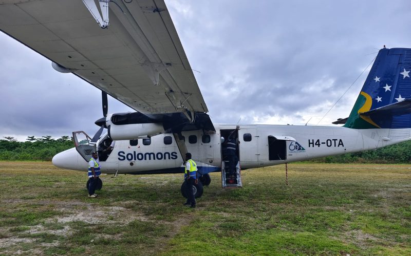 Proving flight to Barakoma successfully conducted