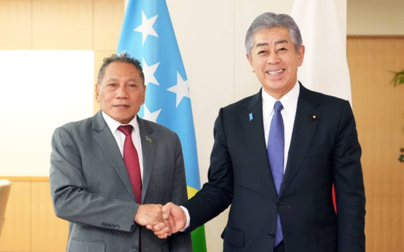 Minister Agovaka meets Japanese counterpart in Tokyo