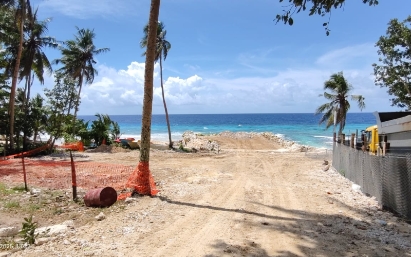 Ahanga wharf project makes progress