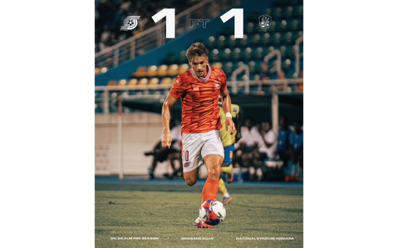 Solomons, Brisbane Roar match ends in 1-all draw