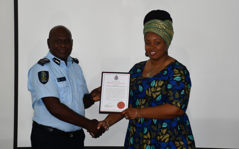 RSIPF farewells consultant 