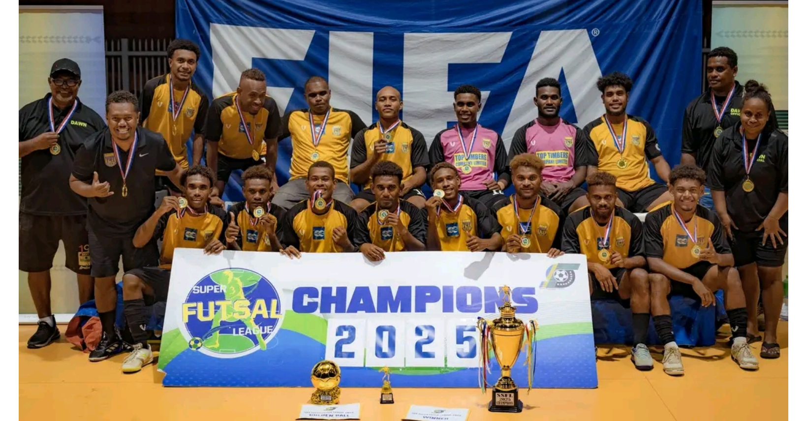 Dawn crowned SIFF Super Futsal League champ - Solomon Star News