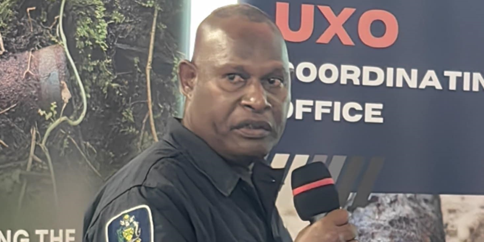 EOD officer Ansa Puaraua