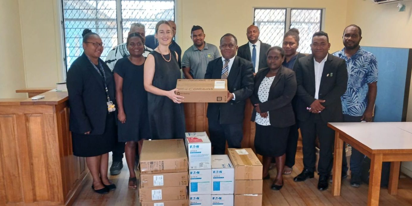 Handing over of the ICT equipment