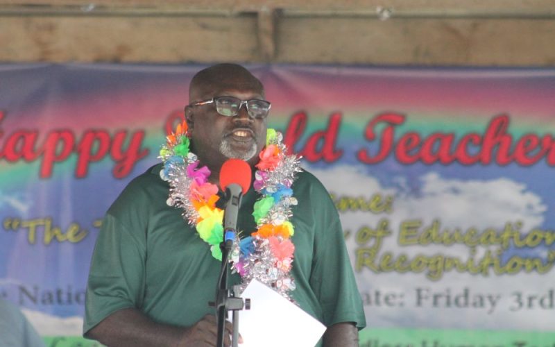 Minister Leokana urges teachers to embrace their influence 