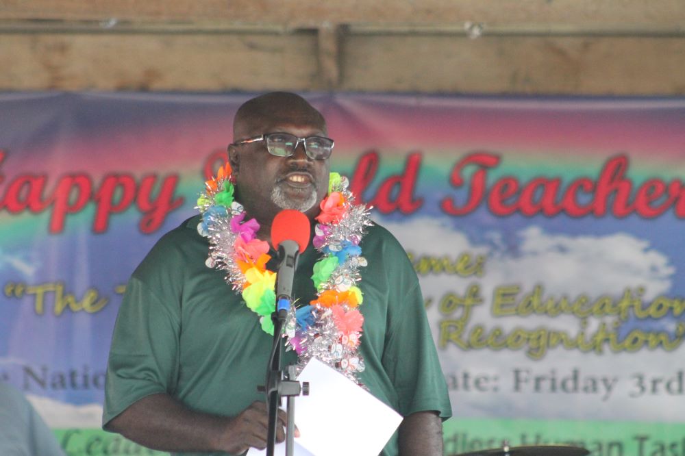 Minister Leokana urges teachers to embrace their influence  – Solomon Star News