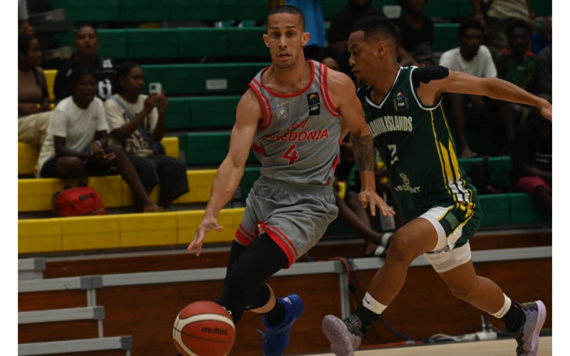Late fightback not enough as SI men fall to New Caledonia