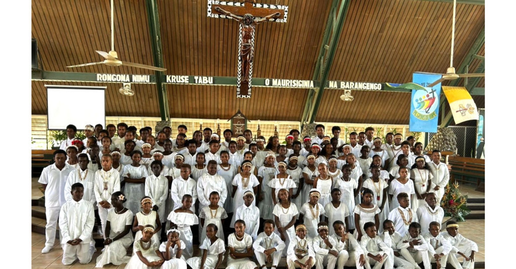Holy Cross Cathedral welcomes 117 Children to First Holy Communion – Solomon Star News