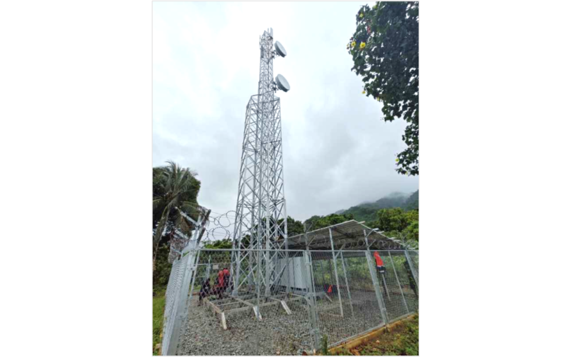 New telecommunications tower in South New Georgia Rendova launched