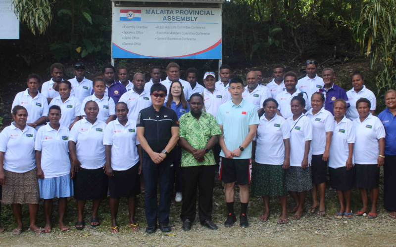 PE teachers in Malaita undergo China-funded training