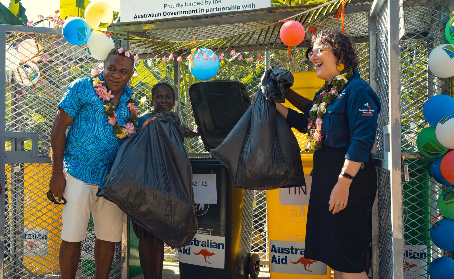 Aust-Mbokonavera III community partnership in addressing waste management