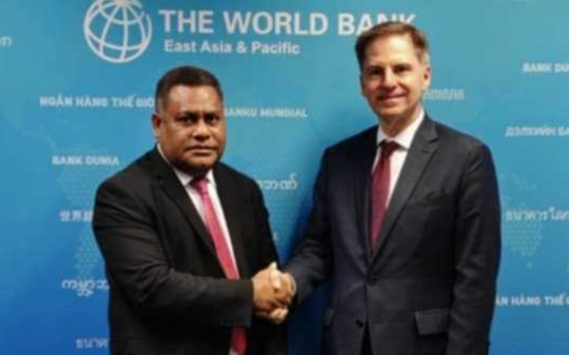 Minister Ramofafia ends IMF, World Bank meetings