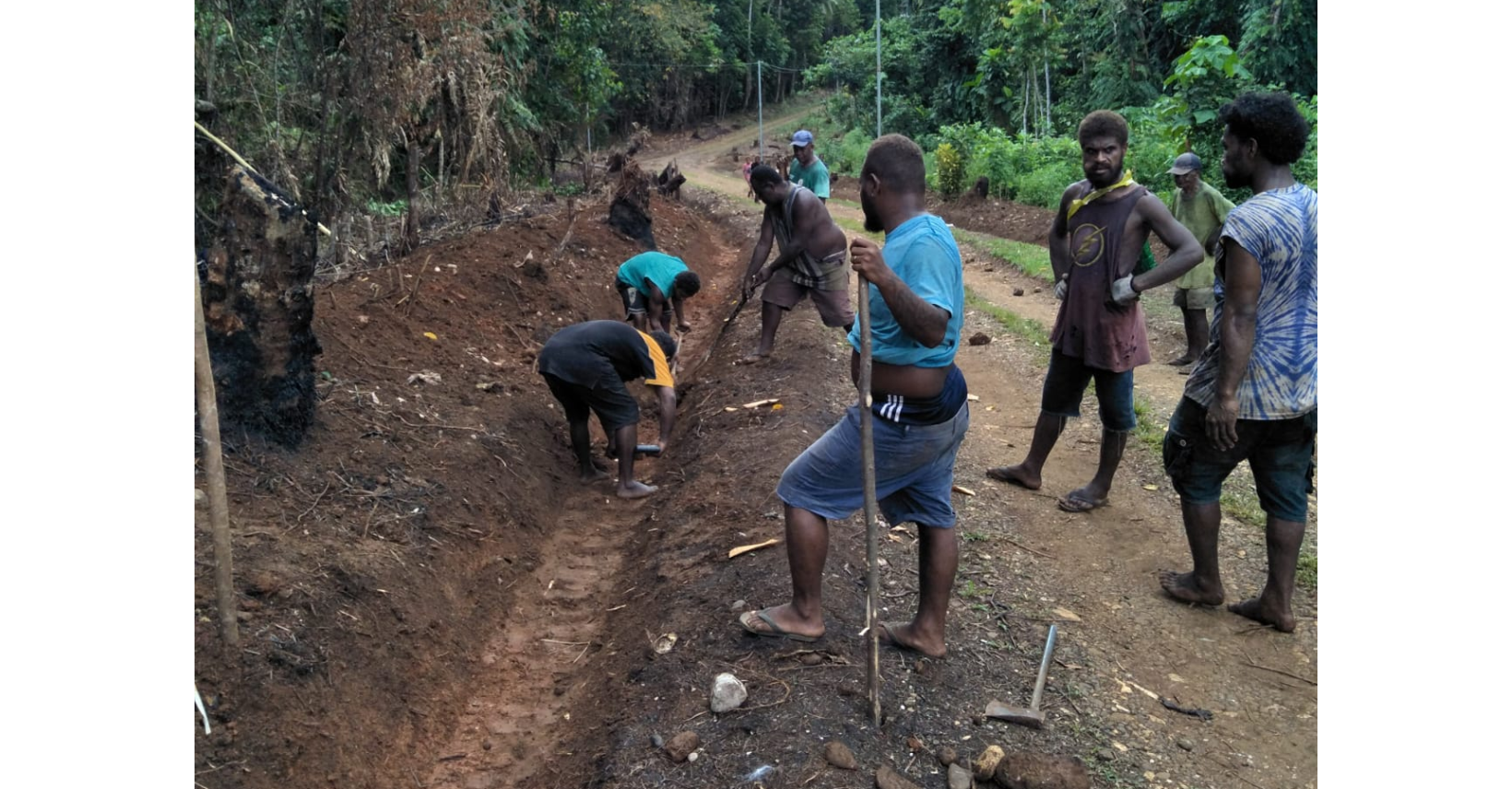 Youths lead effort to rehabilitate feeder road – Solomon Star News