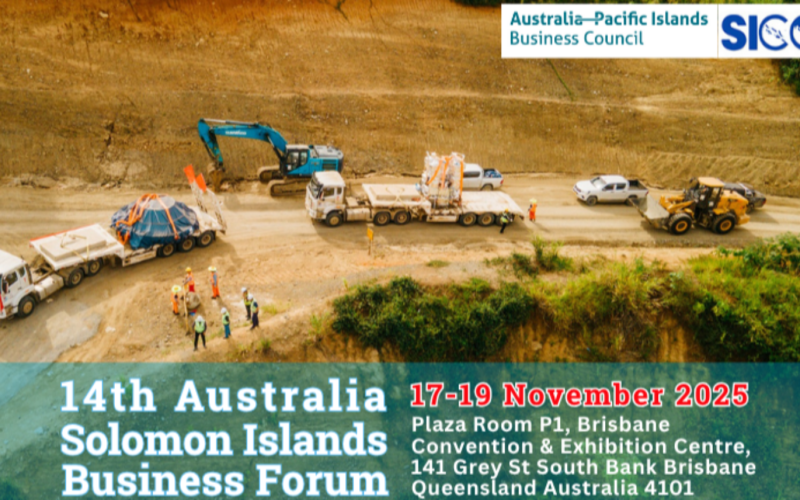 14th Australia–Solomons business forum set for Brisbane