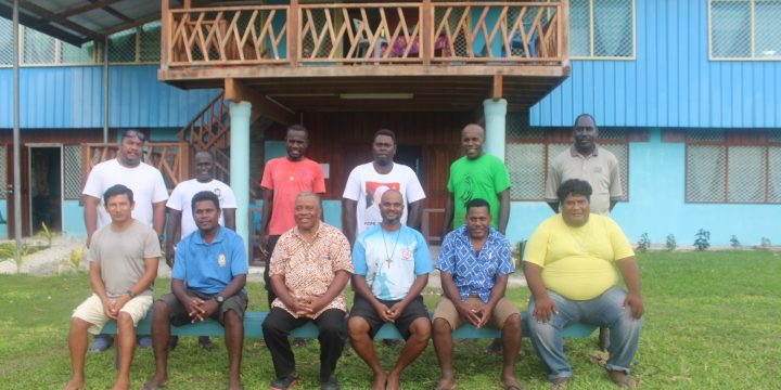 The ten priests and Bishop