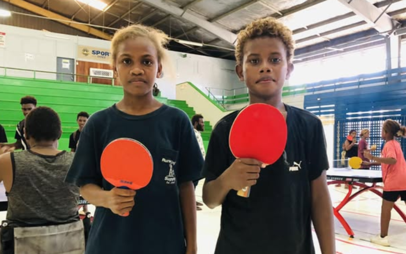 TABLE TENNIS CHAMPIONSHIP UNDERWAY