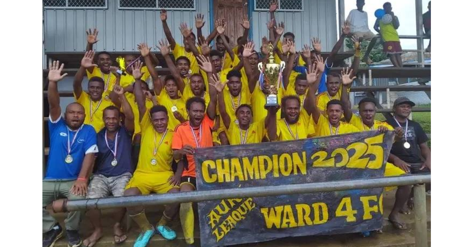 Ward 4 crowned champions of 2025 Auki Capital League – Solomon Star News