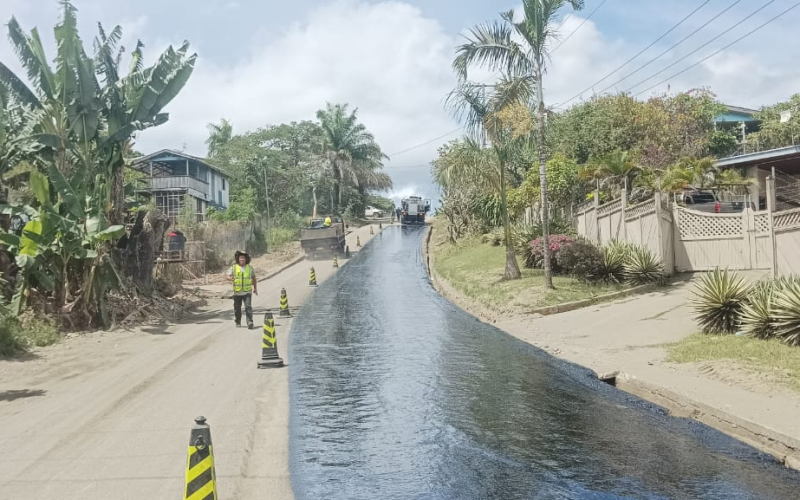 Maintenance works on West Honiara sealed roads resume