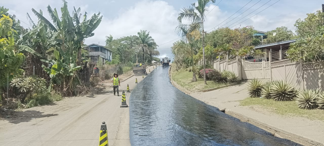 Maintenance works on West Honiara sealed roads resume