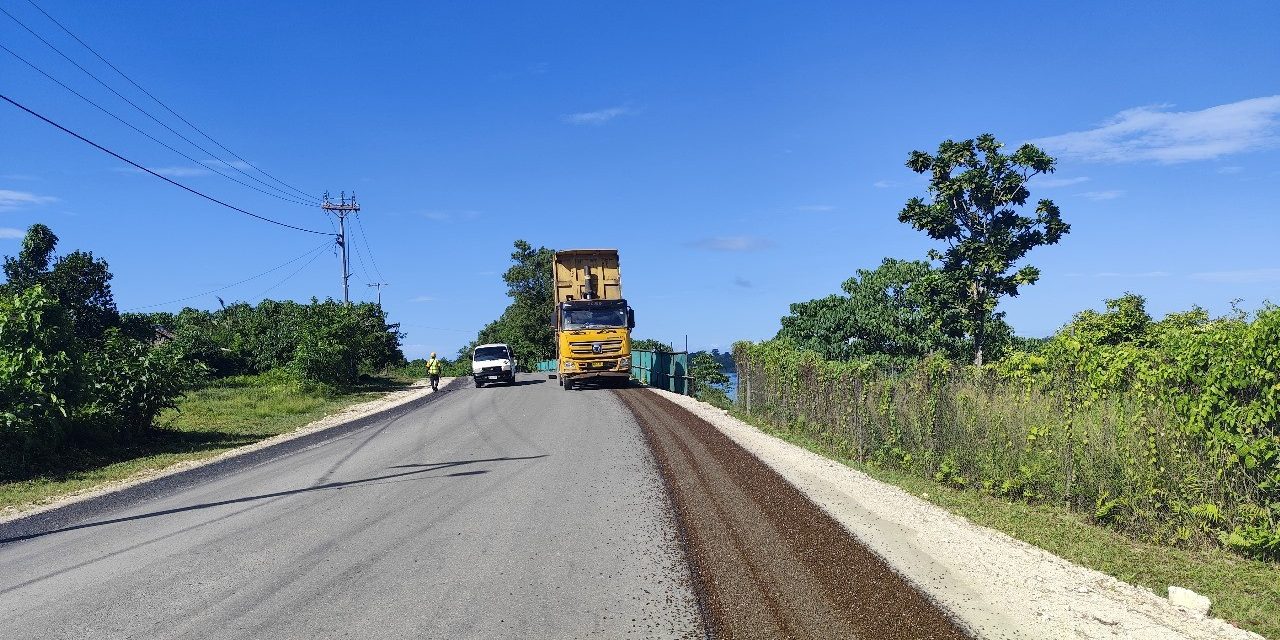 Road nearing completion