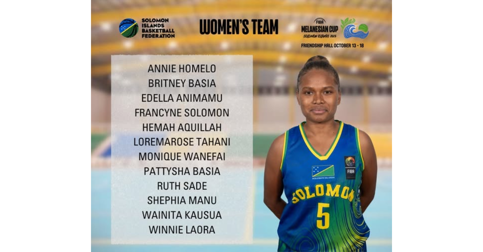WOMEN’S B’BALL TEAM FINAL SQUAD ANNOUNCED – Solomon Star News WOMEN’S B’BALL TEAM FINAL SQUAD ANNOUNCED – Solomon Star News