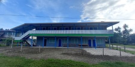 A CDF supported guest house at Manakwai Community, North Malaita Constituency