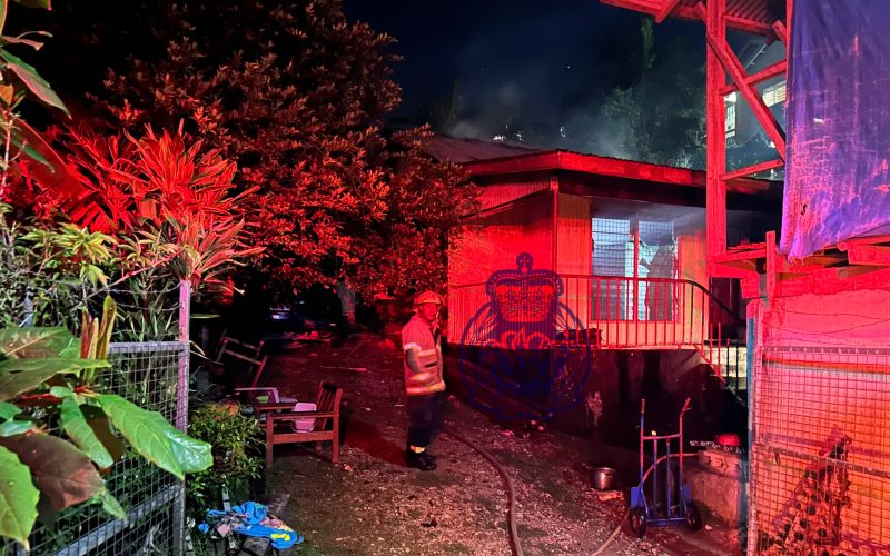 Police says candle responsible for burning of house 