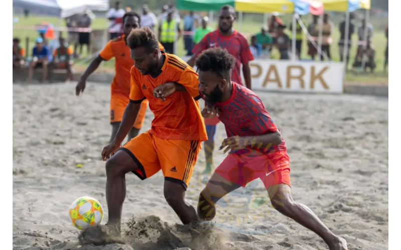 SIFF Super Beach Soccer Challenge underway