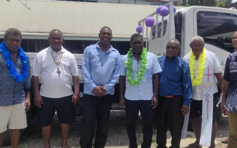 New truck for All Saints Parish