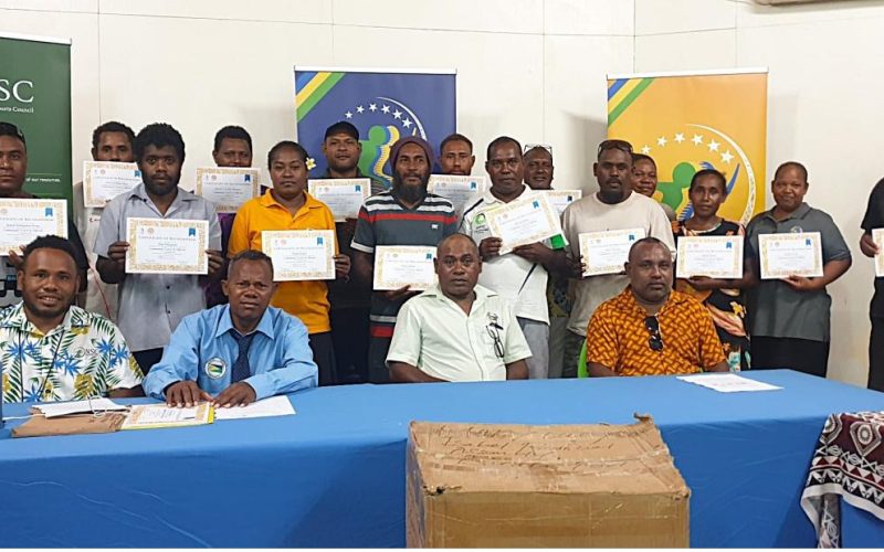 Coaches in Isabel accredited with OSEP certificates