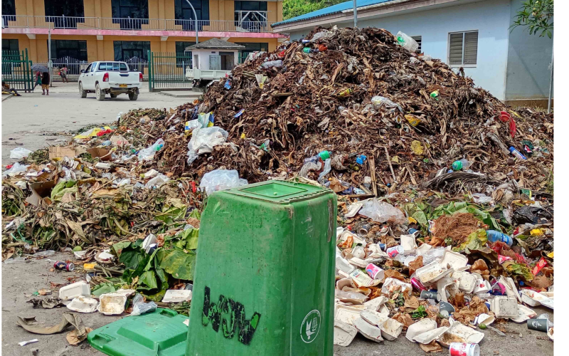  Auki’s temporary garbage site blocked