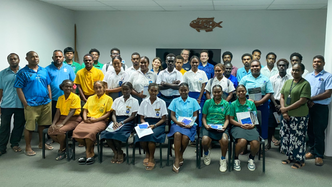 Sea Pristine Expedition Education Program Group Photo.