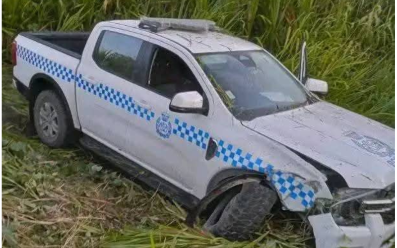 Police officer arrested following accident