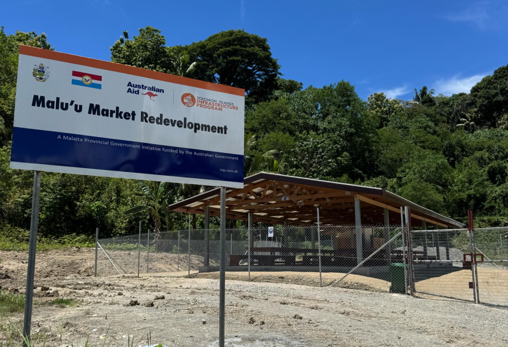 Work starts on new Malu’u market