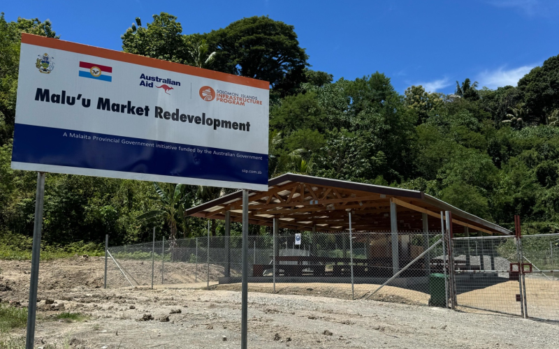 Work starts on new Malu’u market