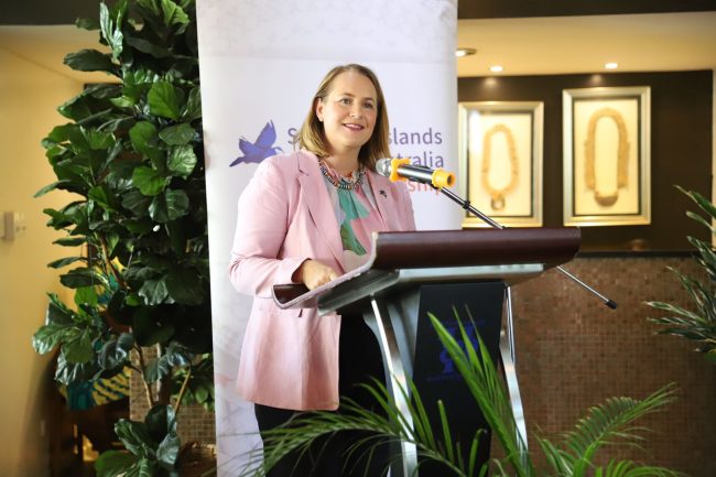Australian Assistant Minister for Pacific Islands Affairs, Senator Hon Nita Green. Photo by AHC-SI Media