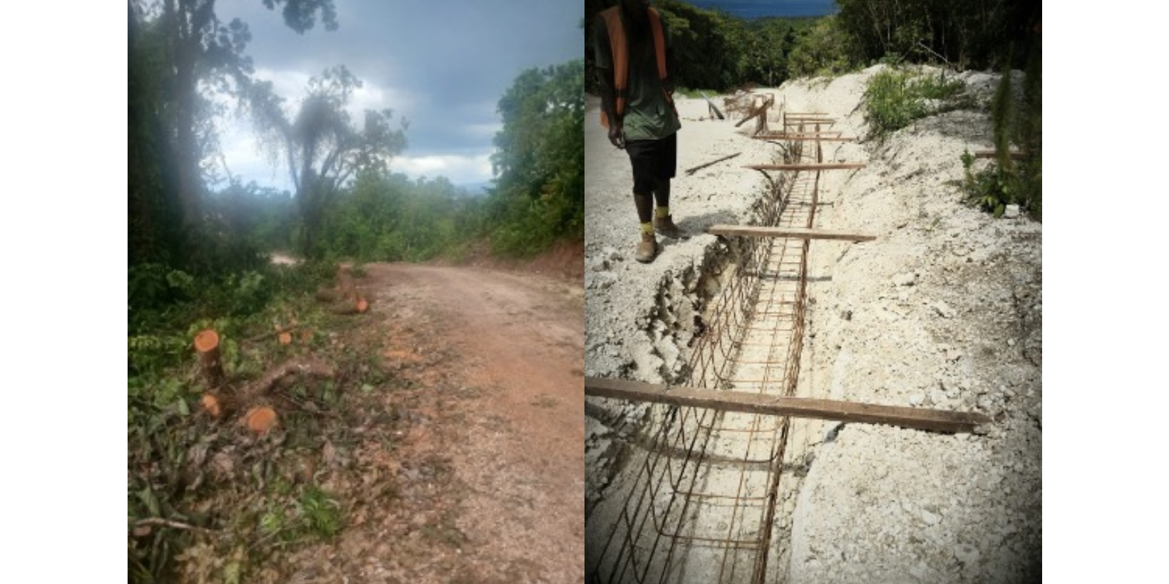 Busurata road improvement