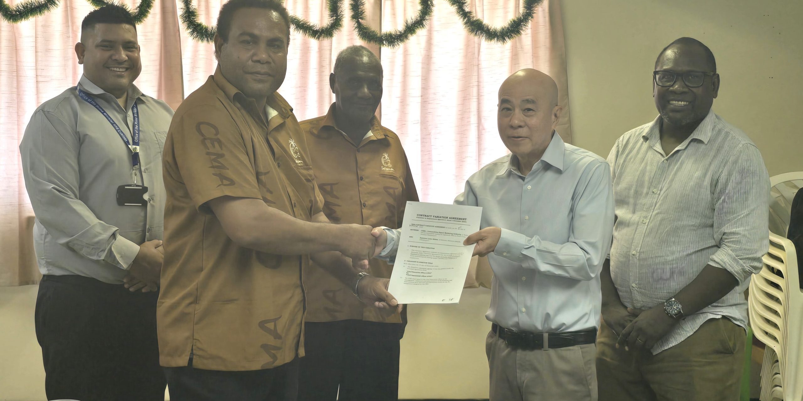 CEO Colin hands over COO New contract