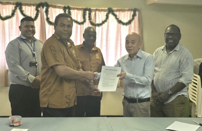 CEO Colin hands over COO New contract