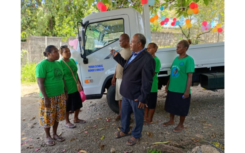 New vehicle for Catholic mothers in West Kwara’ae
