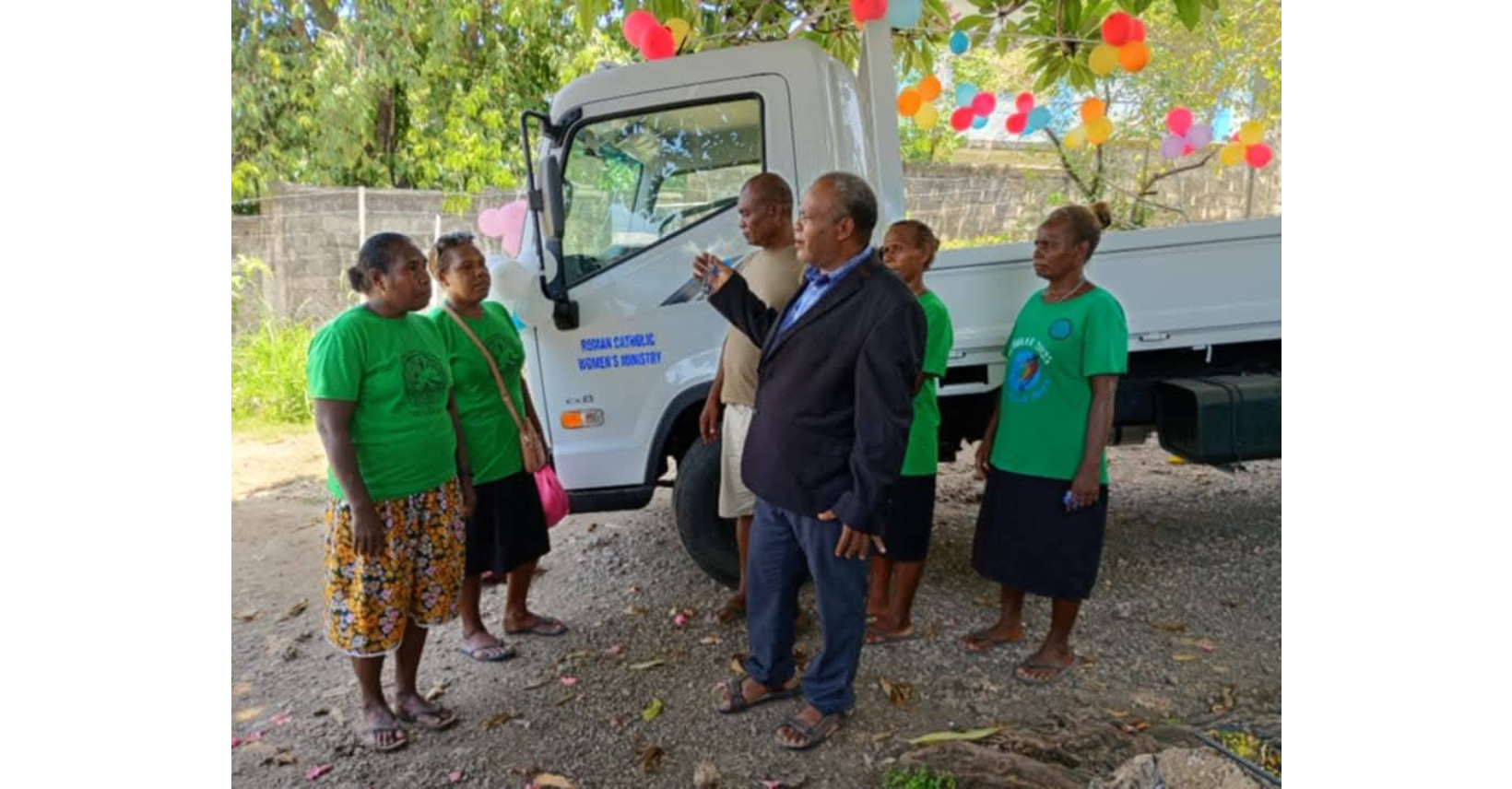 New vehicle for Catholic mothers in West Kwara’ae