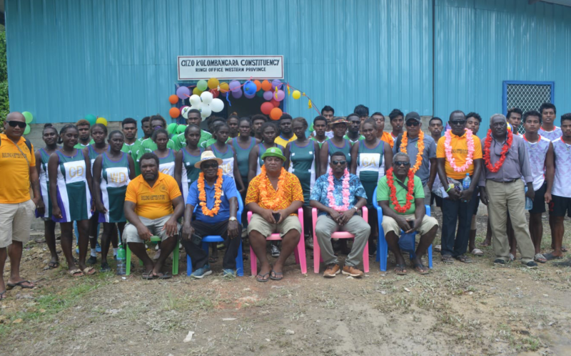 Gizo–Kolombangara Cup opens constituency office at Ringi