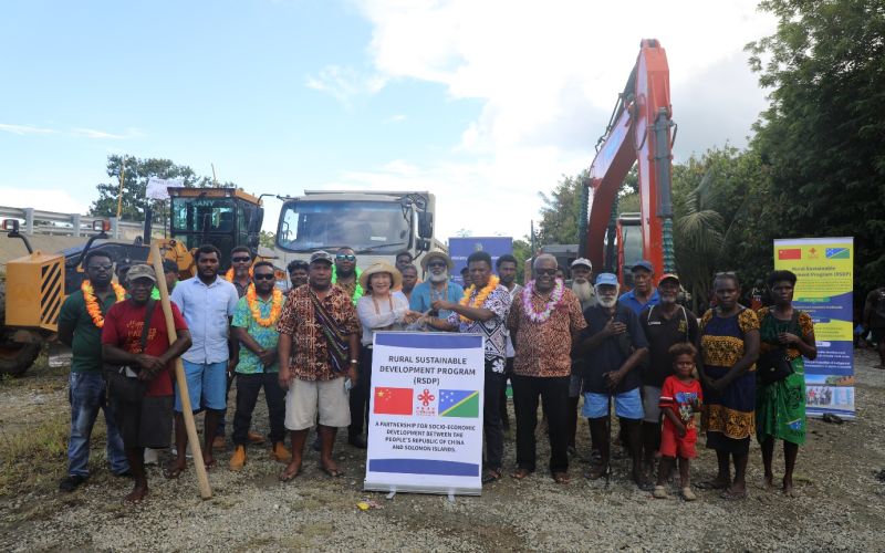RSDP funds ECGC road rehabilitation machineries