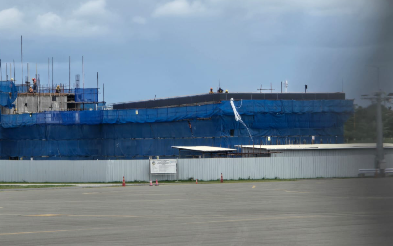 Superstructure works commence on aviation complex building