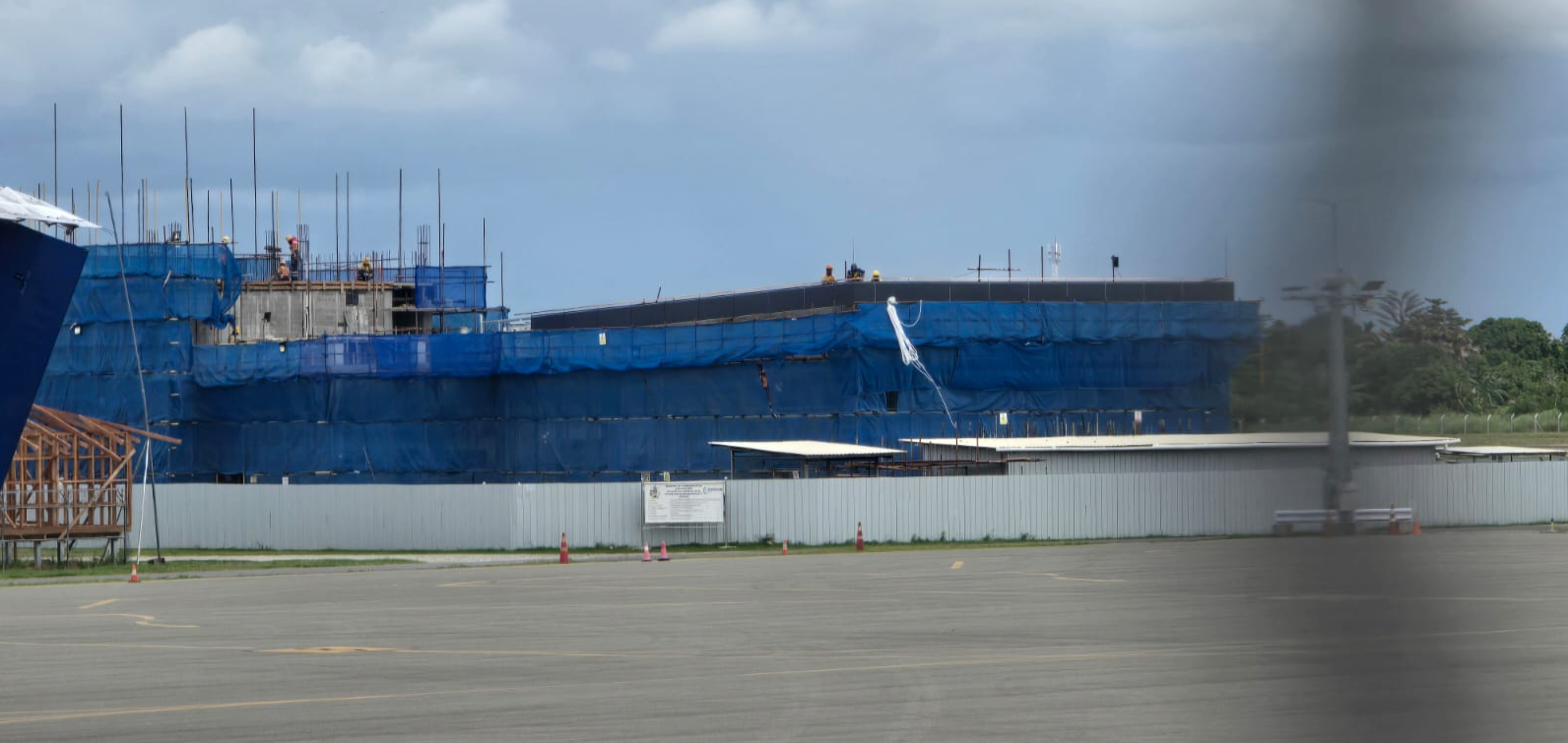 Superstructure works commence on aviation complex building