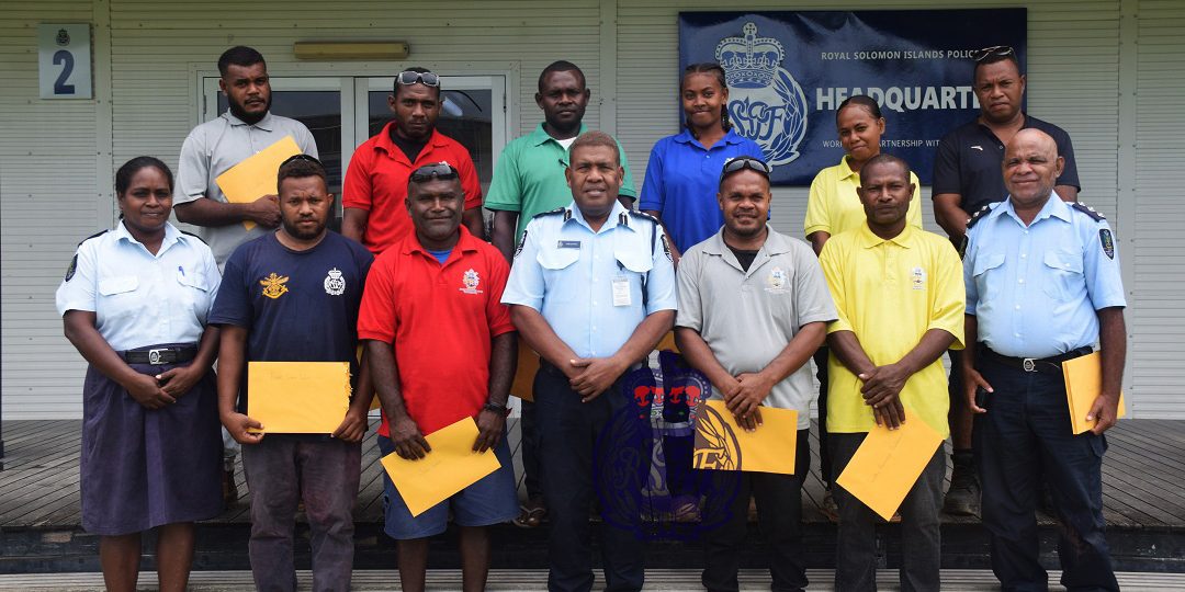 Group photo after the certificate presentation