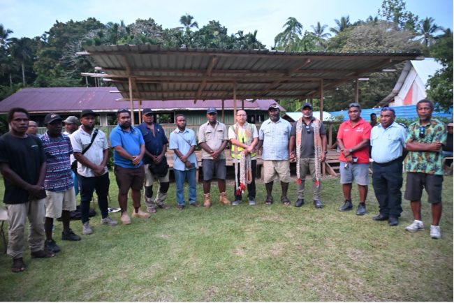Group photo at the conclusion of the reconciliation ceremony.
