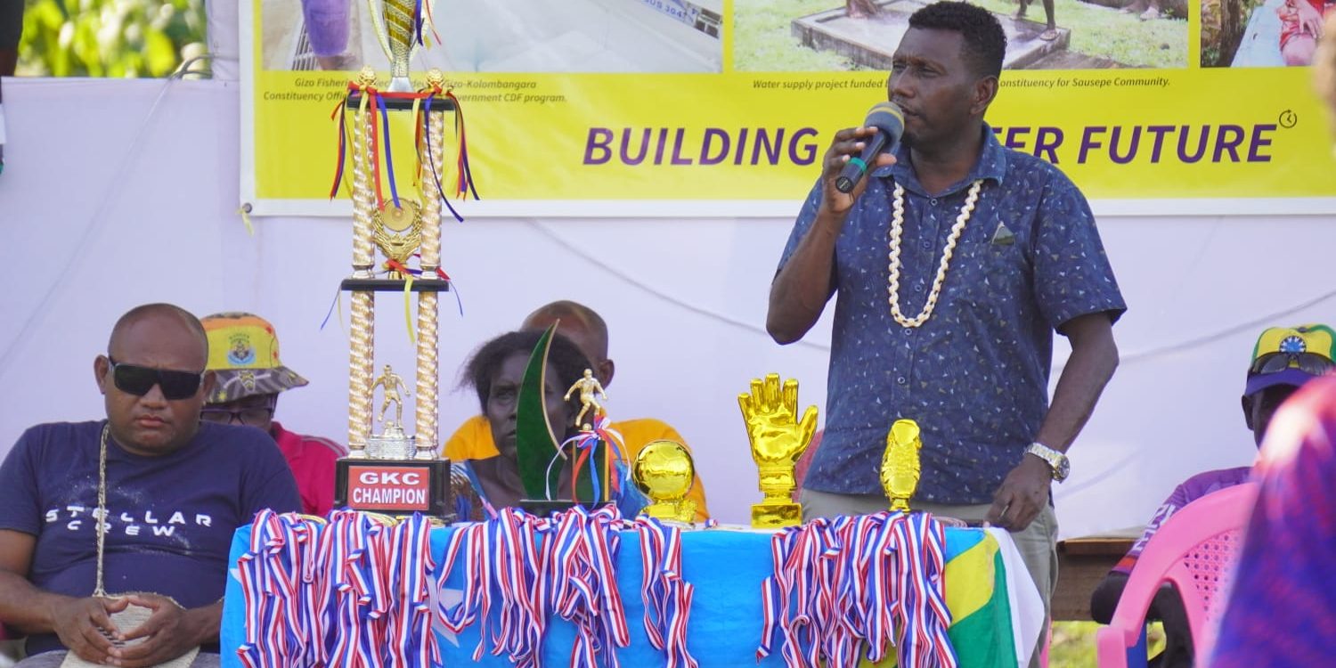 MP Tanangada speaking